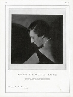Drecoll 1927 Madame Besançon de Wagner