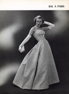 Balenciaga 1956 Robe de bal, Photo Pottier