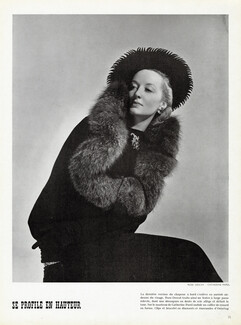 Rose Descat 1937 Coat Catherine Parel, Ostertag (clip & bracelet)