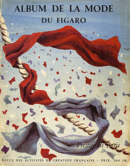 Album de la Mode du Figaro 1945 N°5 — Prestige de Paris, Denise D. Denni, Cover