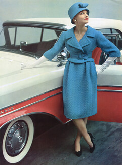 Givenchy 1958 Tailleur lainage, Ford, Photo Pottier