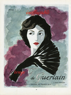 Guerlain 1957 Le Rouge G, Lipstick, Darcy (S)