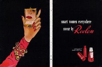 Revlon 1943 Lipstick, Nail Enamel