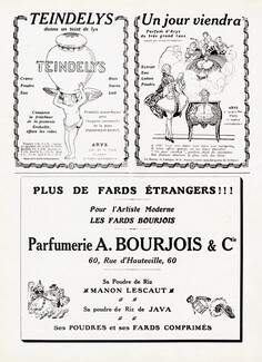 A. Bourjois & Cie (Cosmetics) 1918 Fards, Poudres
