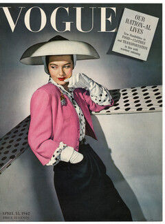 Vogue Cover April 15, 1942 Our Ration-al Lives