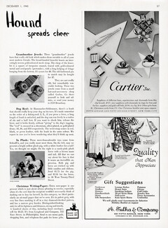 Cartier 1940 Christmas Gifts