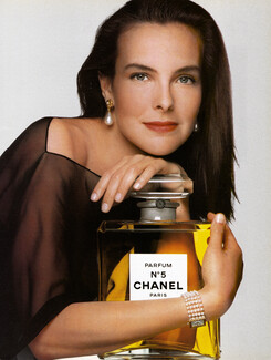 Chanel (Perfumes) 1990 Numéro 5, Carole Bouquet