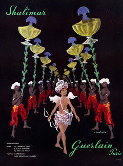 Guerlain (Perfumes) 1959 Shalimar, J.Charnotet