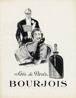 Bourjois (Perfumes) 1953 Soir de Paris, Brénot