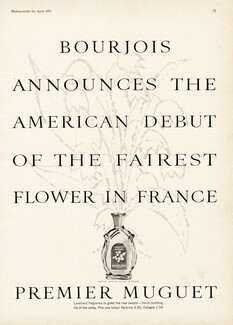 Bourjois (Perfumes) 1957 Premier Muguet