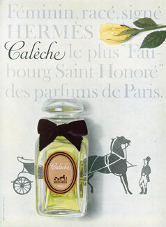 Hermès (Perfumes) 1961 Calèche, Féminin, Racé, Signé