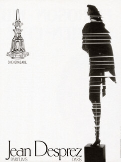 Jean Desprez (Perfumes) 1985 Sheherazade, Jean-Paul Goude (version Parfums)