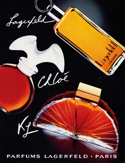 Karl Lagerfeld (Perfumes) 1985 Lagerfeld, Chloé, KL