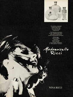 Nina Ricci (Perfumes) 1969 Mademoiselle Ricci, Photo Nicolas Sagesse