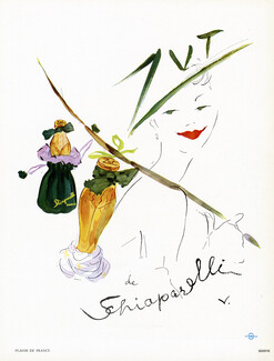Schiaparelli (Perfumes) 1950 Zut, Marcel Vertès