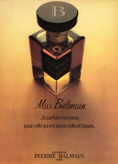 Pierre Balmain (Perfumes) 1973 Miss Balmain