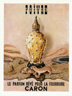 Caron 1957 Poivre Le Parfum Rêvé Pour La Fourrure