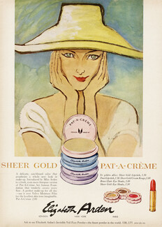 Elizabeth Arden (Cosmetics) 1957 Pat-A-Crème