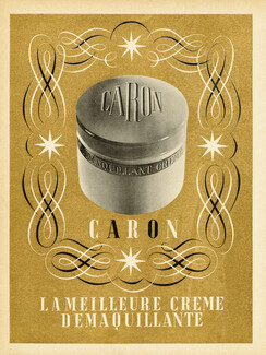 Caron 1948 Crème Démaquillante, Gold ink