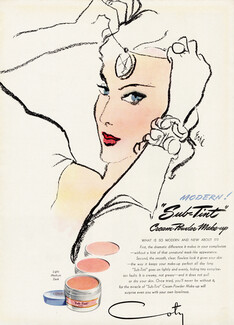 Coty (Cosmetics) 1945 Sub-tint, Eric (Carl Erickson)