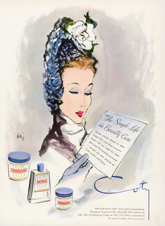Coty (Cosmetics) 1945 Eric