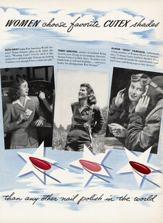 Cutex 1943 Women Flyers of America