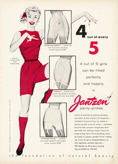 Jantzen (Lingerie) 1955 Panty-girdles