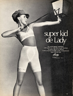 Lady (Lingerie) 1970 Super Kid Panty, Bra, Photo Bianchini