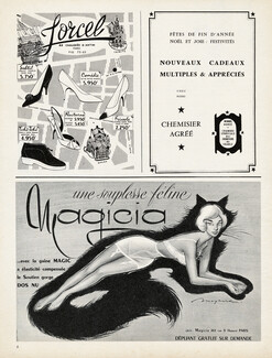 Magicia (Lingerie) 1958 Girdle, Guy Maynard