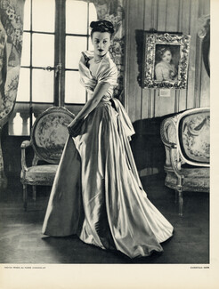 Christian Dior 1949 Evening Dress, Musée Cognacq-Jay
