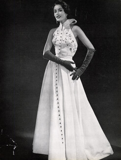 Carven 1951 Embroidery, Labbey, Photo Seeberger