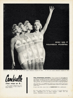 Cambrelle (Lingerie) 1959 Girdle, Photo Lejeune