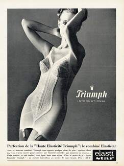 Triumph (Lingerie) 1966 Combiné Elastistar, Corselette