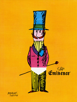 Eminence (Underwear) 1968 Slip, Herbert Leupin