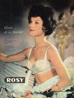 Rosy (Lingerie) 1959 "Le Roucouleur" Bra, Photo Molinard