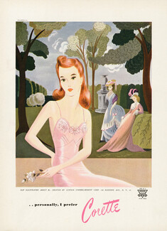 Corette (Lingerie) 1945 Babydoll