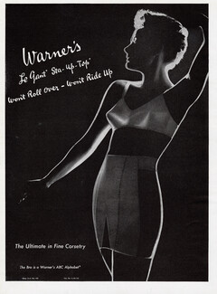 Warner's (Lingerie) 1944 Girdle, Brassiere