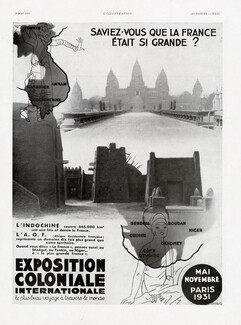 Exposition Coloniale Internationale 1931 L'Indochine, Photo Lorelle