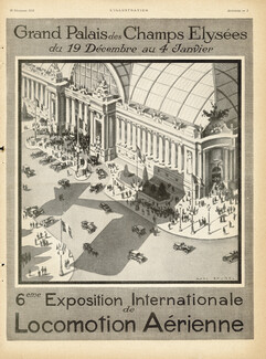 Exposition de Locomotion Aérienne 1919 Grand Palais, Airplane, Marc Saurel