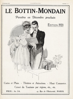 Le Bottin-Mondain 1919 Socialite Directory, René Vincent
