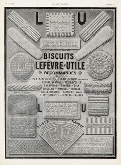 Lu - Lefèvre-Utile 1914 Biscuits