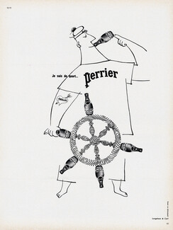 Perrier (Water) 1963 Deransart, Sailor