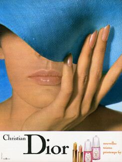 Christian Dior (Cosmetics) 1967 Lipstick, Nail Polish, Photo Coquin