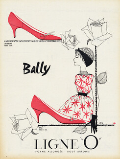 Bally (Shoes) 1959 Ligne "O" J.P. Bailly