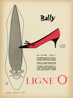 Bally (Shoes) 1958 Ligne O, Maude, Jean Pierre Bailly (L)