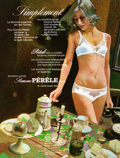 Simone Pérèle (Lingerie) 1972 Bra Pétale