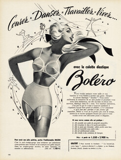 Boléro 1957 Brassiere, Garter belts, Pin-up