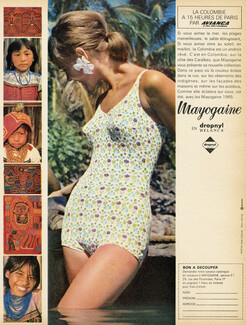 Mayogaine (Swimwear) 1965 Colombia, Photo Jean Coquin