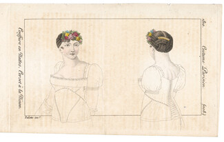 Le Journal des Dames et des Modes 1810 Costume Parisien N°1108