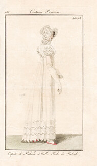 Le Journal des Dames et des Modes 1811 Costume Parisien N°1154